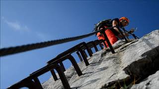 Klettersteigführung auf die Alpspitze mit den Bergführern der Alpinschule Garmisch [upl. by Amled]