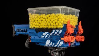 NERF MOD Nerf Rival Zeus Mod MXV 10800 108 Balls FullAuto [upl. by Artair]