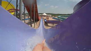 Water park Aquacolors in Poreč  Free Fall [upl. by Elvie]