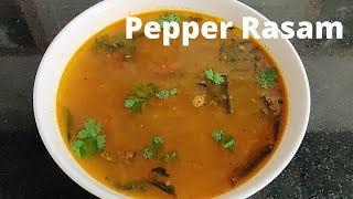 Miriyala Rasam  Pepper Rasam in Telugu [upl. by Rudelson]