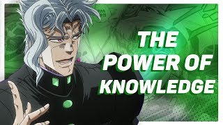 Noriaki Kakyoin The Power of Knowledge [upl. by Lamrert389]