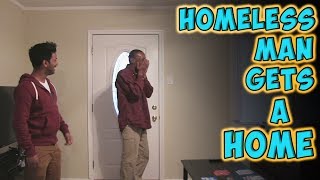 Homeless Man Gets A Home [upl. by Akimal157]