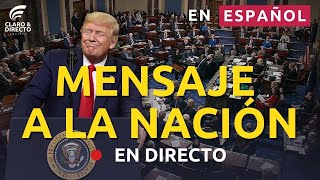 🔴 EN VIVO Y EN ESPAÑOL El presidente Trump con mensaje a la nación en el Congreso  4325 [upl. by Macintosh363]