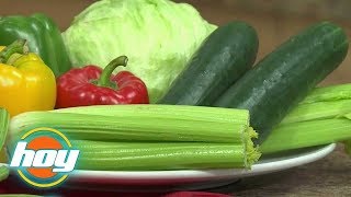 Estas son las mejores verduras para adelgazar  HOY [upl. by Fritts]