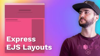 Nodejs Express EJS Layouts and Partials Tutorial [upl. by Davis]