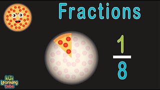 Fractions Song Math Learning Video [upl. by Touber]