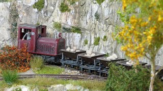 Die Steinbruchbahn im Bücherregal  Eisenbahnromantik auf schmaler Spur in H0e [upl. by Assilav]