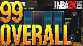 NBA 2K15 Tips How To Get ALL UPGRADES In MyCareer GLITCH  HOW TO GET 99 OVERALL FAST AND EASY [upl. by Nrol]