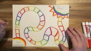 Kids Art Challenge  Invent a Board Game [upl. by Christabel]