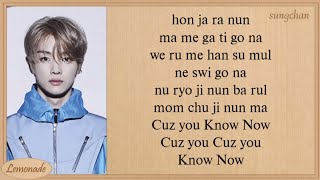 NCT U  Know Now Easy Lyrics [upl. by Hahcim]