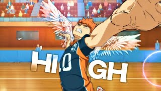 High  Hype Haikyuu AMVEdit [upl. by Helbon]