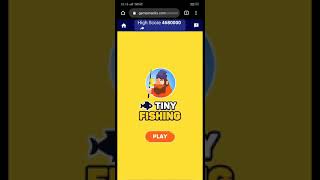 Tiny Fishing World Record  Cool Math Games [upl. by Anaeda]