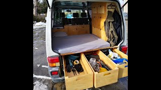 How to build your own campervan from VW T4  Do it yourself [upl. by Notsua]