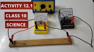 ACTIVITY 111 ll CLASS 10 ll SCIENCE ll Ohms Law [upl. by Mcnair]