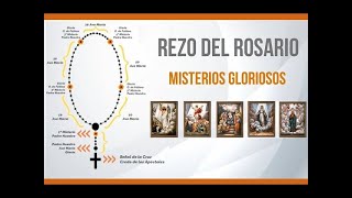 SANTO ROSARIO MISTERIOS GLORIOSOS miércoles y domingos Adaptar velocidad [upl. by Wu]