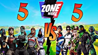 Fortnite Chapter 2 Season 4 5v5 ZoneWar V2 Map [upl. by Ldnek]