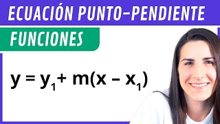 ECUACIÓN PUNTOPENDIENTE 📉 Funciones [upl. by Varick]