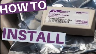 How To Mount  EZPass Installation ANY STATE  EZ Pass [upl. by Aleirbag]