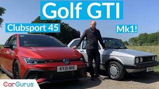 VW Golf GTI Clubsport 45 review [upl. by Cherian483]