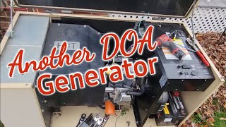 Generac Standby Generator Wont Start AGAIN [upl. by Rhiana]