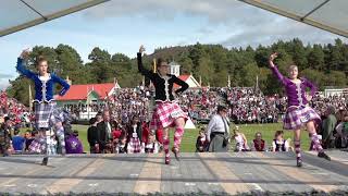 Seann Triubhas Shawn Trews Scottish Highland dance competition during the Braemar Gathering 2019 [upl. by Blackmore]