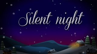 Silent Night Holy Night Song – With Lyrics [upl. by Lindy110]