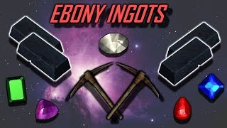 Skyrim How To Get Ebony Ingots FASTEASY [upl. by Herrle]