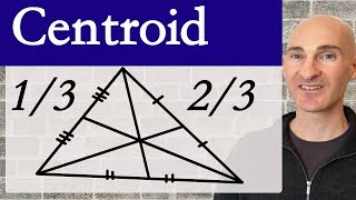 Centroid One Third Two Thirds Examples [upl. by Reema]