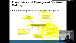 Managerial Economics Chapter 1 Introduction to decision making concepts and terms [upl. by Bramwell]