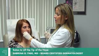 Botox for Nose  Nasal Tip Lift  San Diego Botox Injections [upl. by Yecal252]