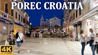 Porec Croatia  Walking Tour 4k UHD [upl. by Aicilev270]