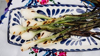 Cebollitas Asadas Grilled Green Onions [upl. by Rainie]