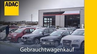 ADAC How To Gebrauchtwagenkauf I ADAC [upl. by Annaear]