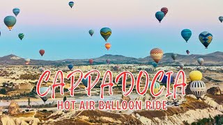 Hot Air Balloon Ride in Cappadocia Turkey [upl. by Hambley803]