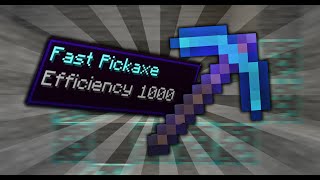 How To Get an Efficiency 1000 Pickaxe In Minecraft 2020 [upl. by Rodl]