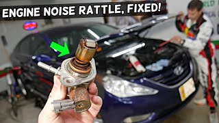 HYUNDAI SONATA ENGINE NOISE RATTLE SOLVED [upl. by Eniksre]