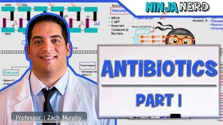 Antibiotics Cell Wall Synthesis Inhibitors Part 1 [upl. by Aimac]