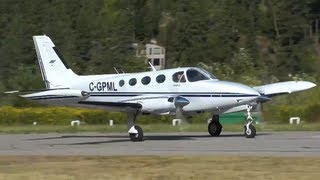 Cessna 340 Takeoff [upl. by Orfurd682]