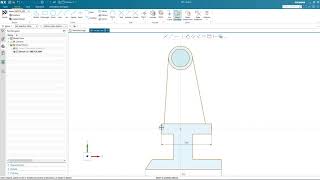 NX Sketch Basics [upl. by Lindley]