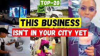 20 PROFITABLE BUSINESS IDEAS 2024 Business franchises [upl. by Whitehouse]