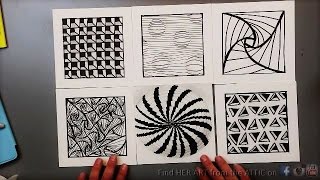 6 Optical Illusion Drawing Techniques amp Patterns [upl. by Theda]