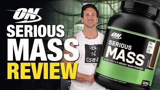 Optimum Nutrition Serious Mass My Complete No BS Review [upl. by Idelson]