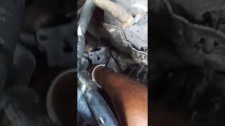 Nissan Rogue starter replace [upl. by Naro581]