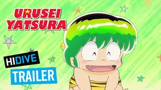 Urusei Yatsura S2 Trailer  HIDIVE [upl. by Eeliak733]