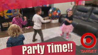 GIRLS GET INVITED TO JOJO SIWA THEMED BIRTHDAY PARTY  TARGET SHOPPING FOR BIRTHDAY PRESENTS [upl. by Currie]