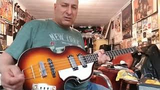 Hofner BBass HiSeries Cavern Bass Demo Review [upl. by Lecirg]