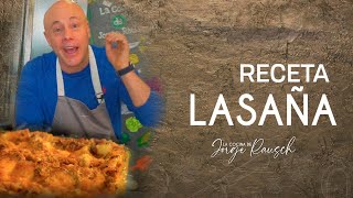 Receta de lasaña l Jorge Rausch [upl. by Nylaroc98]