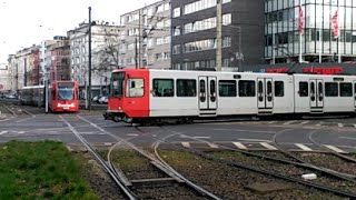 Cologne Stadtbahn KVB Straßenbahn [upl. by Alasteir487]