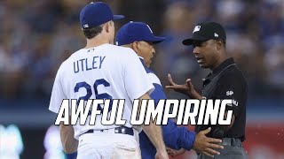 MLB  Awful Umpiring  Part 2 [upl. by Adnilem860]