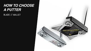 How to Choose a Putter  Blade VS Mallet  Fitting [upl. by Nirrok278]